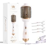 Bonita Ekua Beauty Hot Air Brush One-step Hair Dryer & Volumizer, Ion Generator, Ceramic Coating For Fast Drying, Frizzy, Smooth Hair, Straightener, Hair Curler Brush For Women All Types Hair