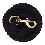 Weaver Leather Color Cotton Lead Rope with Brass Plated 225 Snap