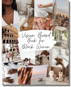 Lamare Vision Board Book for Black Women – 1000+ Vision Board Supplies & Pictures | Vision Board Kit, Magazines for Vision Board & Collage Book - Visualize & Manifest Life Goals