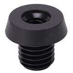 Alomejor Billiard Cue Rubber Bumper Pool Cue Block Butt Connected Extension Billiard Accessories(for PERI)