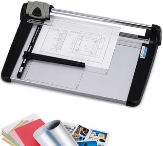 Frifreego Rotary Paper Trimmer, 15 Sheets Heavy Duty Paper Trimmer, 360mm(14.17") Cutting Length, Commercial Grade Rotary Paper Cutter for Home/Office/School, Black & Silver