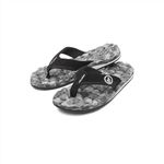 Volcom Men's Recliner Sandal Flip Flop, Grey Combo, Numeric_11