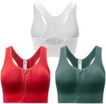 SPORME RUNNING Zip Front Sports Bra