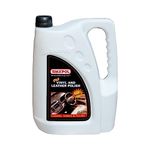 Waxpol Vinyl & Leather Polish 3.5 L For Clean, Shine & Protection for Car & Bike Seats, Dashboard, Leather Goods,Jacket, Handbag, Wallet, Belt