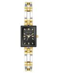 Anne Klein Women's Bracelet Watch, Two Tone/Black, 10/4899BKTT