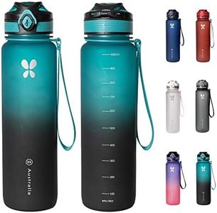 BB Australia - 1 Litre, BPA Free Water Bottle. Leak Proof Drink Bottles for Kids and Adults at Sport, Gym, School and the Office