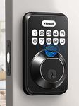 Zowill Fingerprint Door Lock, Keyless Entry Door Lock Deadbolt, Electronic Keypad Deadbolt with 20 Biometric Fingerprints, Auto Lock&One Touch Lock, Easy Installation, Matte Black