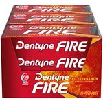 Dentyne Ice, Fire Cinnamon, 16-Piece Packet -Pack of 9