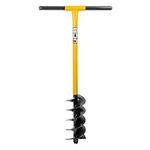 JCB - Professional Fence Post Auger - Professional Contract Site and Gardening Tools - for Fence Post Holes, Garden Fencing, Home Improvement, 3 Year Standard Warranty