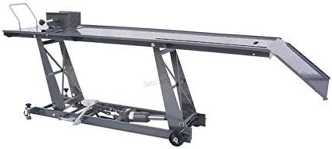 SwitZer 800lb/365Kg Hydraulic Motorbike Motorcycle Bike Service Shop Lift Ramp Table Bench Minimum Height 180mm Max Height 680mm