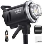 Godox MS300V Studio Flash 300W, 2.4G Wireless 5600±200K Strobe Light 0.1～1.8S Recycle Time Bowens Mount with LED Modeling Lampfor Photo Studio Portrait Photography