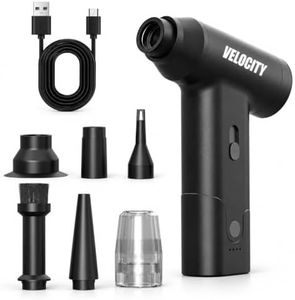 Velocity Controlled Airflow System – Cordless 6-in-1 High-Speed Airflow Tool with 110,000 RPM Motor, Precision Air Control & Multi-Purpose Grooming Attachments, by BOX90210