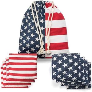 Cornhole Bags All Weather Proof Plastic Pellet Filled Corn Hole Bean Bags Pro Corn Hole Bags Set of 8 Regulation Waterproof Cornhole Bean Bags Canvas Corn Holes Bean Bags with Tote Bag