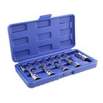 ABN Torx Plus Socket Set Star Bit Set, 5 Star Tamper Proof Bit Set, Tamper Proof Torx Bit Set – 12-Piece Torx Set