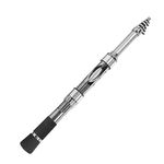 Keenso Scalable Fishing Rod, Carbon Fiber Short Fish Pole 150/180/ 210cm Portable Ultralight Fish Tackle Accessory with Retractable Handle for Fishing Lover 150cm