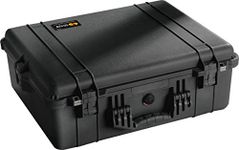 Pelican 1600 Case With Padded Dividers (Black)