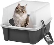 Iris Ohyama Cat Litter Tray with Sc