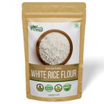 Organic Zing White Rice Flour | Gluten-free White Rice Flour | Preservative-free and Chemical-free | No Artificial Ingredients | Packed and Produced in India - 454 gm