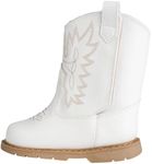 Baby Deer Round Toe Western Boot, W