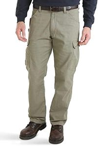 Wrangler Riggs Workwear Mens Ranger Work Utility Pants, Bark, 36W x 32L US