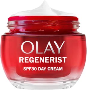 Olay Regenerist Day Face Cream SPF 30 – Anti-Wrinkle Moisturiser with Niacinamide & Peptides, 50ml
