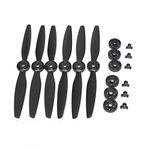 3 Pairs Blade A B Quick Release Propellers for Yuneec Typhoon H 480 Drone 6pcs (Black)
