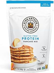 King Arthur Flour Gluten Free Protein Pancake Mix, Non-GMO Project Verified, No Sugar Added, Non-Dairy, 12 Oz