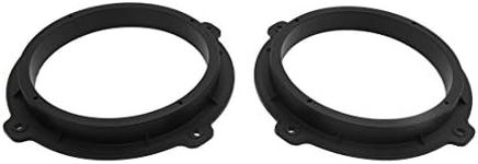 uxcell 2pcs Black 6.5" Car Speaker Mounting Spacer Adaptor Rings for Hyundai IX35 2012