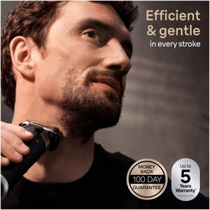 Braun Series 9 Pro+ Electric Shaver – Wet & Dry Foil Shaver for Men