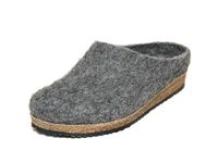 Stegmann 108 Natural Tyrolean Stone Sheep Comfort Felt Clog with Cork Sole Grey Size: 5 UK