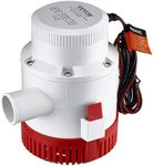 VEVOR Bilge Pump, 3000GPH 12V Automatic Submersible Boat Bilge Water Pump with Float Switch, 1.6" Outlet Diameter, Small Boat Bilge Pump, Marine Electric Bilge Pump for Boats, Ponds, Pools, Basements