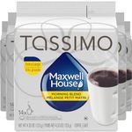 Tassimo Maxwell House Morning Blend Coffee Single Serve T-Discs, 123g (5 Boxes of 14 T-Discs)