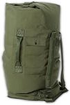 New USA Made Army Military Duffle Bag Sea Bag OD Green Top Load Shoulder Straps