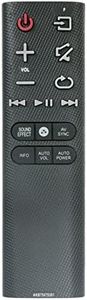 AULCMEET AKB75475301 Replaced Remote Control Compatible with LG Home Cinema Audio System Soundbar SPK5B-W SK9Y SK10Y SK6Y SK8Y SPK8-W