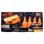 Nerf Fang QS-4 Targeting Set -- 13-Piece Alpha Strike Set Includes Toy Blaster, 4 Half-Targets, and 8 Official Elite Foam Darts (Multicolour)