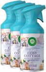 Air Wick Cosy Cottage - Frosted Roses & Snowberry | Air Freshener | 250ml | 3 Sprays