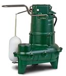Zoeller 264-0001 4/10 HP 90 GPM 2-Inch Discharge M264 Waste-Mate Cast Iron Automatic Sewage Pump with Vertical Float Switch