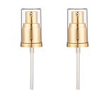 （3 colors）2 Pack Upgrade Foundation Pump Replacement for MAC and Estee Lauder Double Wear Foundation (2Gold)