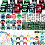 Video Game Party Favors for Kids, Video Game Birthday Party Supplies Gifts Pinata for Birthday Kids Age 3-5, 6-8, Video Game Party Favors Bags Treat Bags for Graduation, Birthday