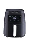 Morphy Richards Digital Air Fryer For Home|1500W With Digital Control|Dual Fan Technology|Adjustable Time & Temperature Control|Voltage Fluctuation Protection|2-Yr Warranty By Brand|Black, 5 liter