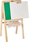 TikkTokk Little Boss Junior 5-in-1 Timber Easel, Natural