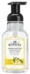 J.R. Watkins Lemon Foaming Hand Soap For Bathroom or Kitchen, Scented, USA Made And Cruelty Free