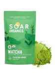 Soar Organics - Everyday Grade Matcha Green Tea Powder - Authentic Japanese Origin - First & Second Harvest Blend (100g)