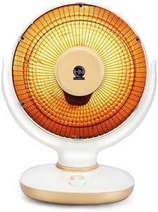 HM Sunny Carbon Room Heater with Twin Heat Settings | 800 W and 400 W | Perfect Choice For Extreme Cold Winter | Multipurpose Heater | Lightweight | Comes with 1 Year Warranty | Beige