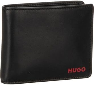 HUGO Men's Subway_Trifold Geldbeutel, Black2, One Size