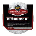 Meguiar's DMC6 6" DA Microfiber Cutting Disc, (Pack of 2) , White