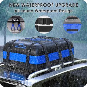 BOYUJK Car Roof Bag, 20 Cubic Feet – Waterproof Cargo Carrier