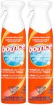 Bounce Anti Static Spray, 3 in 1 Instant Anti Static Spray & Instant Wrinkle Release, Odor Eliminator and Fabric Refresher Spray - 275g (Pack of 2)