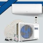 BHI 18,000 BTU 230-Volt, 18 SEER2,1, 000-Sq-Ft Ductless Mini Split Air Conditioner with Heat Pump, 25ft lineset