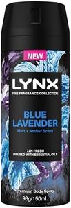 LYNX Deodorant ANTIPERSPIRANT body Spray BLUE LAVENDER 150 ML